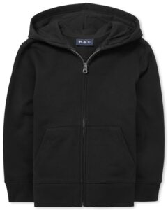 Active Long Sleeve Hooded Full Zip Front Sweatshi