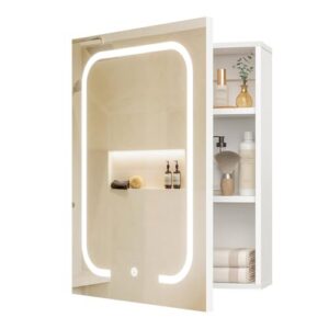 LED Bathroom Vanity Mirror with Storage