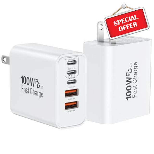 USB C Super Fast Charger Block