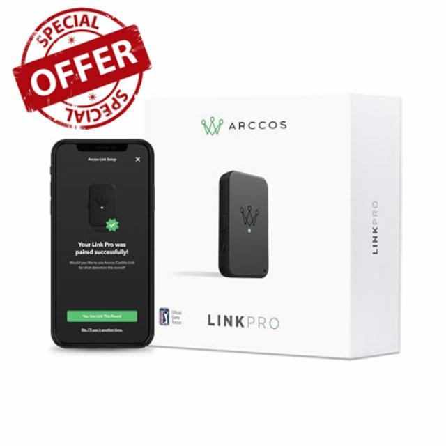 Arccos Link Pro Wearable: Automatically Track Your Golf Game Without Your Phone