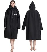 Oksun Waterproof Swim Parka, Windproof Warm Coat, Oversize Swimmer Parka Jacket, Recycled Fabric ...