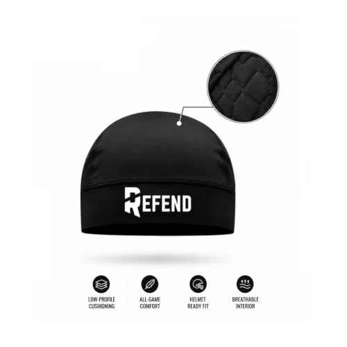 Breathable Lightweight Low Profile Beanie for Men Youth Black
