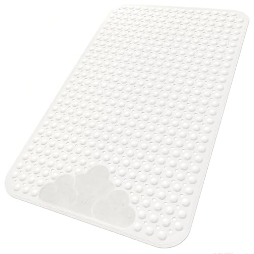 Yonala 47x33 Inch Non Slip Shower Mats for Elderly