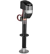VEVOR Electric Tongue Jack, 3500lbs Capacity, 9.84"-33.85" Electric Trailer Jack with Waterproof ...