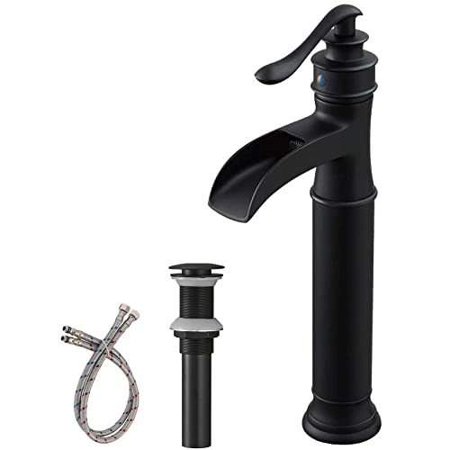 Black Sink Faucet Bathroom One Handle Faucets Vanity Bath Mixer Tap