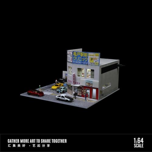 Building Garage Diorama (Japanese Building)