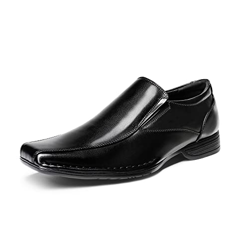 Bruno Marc Men's Classic Square-Toe Slip-on Loafers