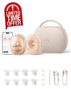 eufy Security Heated Massage Wearable Breast Pump S2 Pro