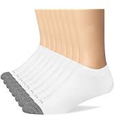 WANDER No Show Socks Mens 7/8 Pair Cotton Thin Non Slip Low Cut Men Invisible Sock 6-8/9-11/12-14