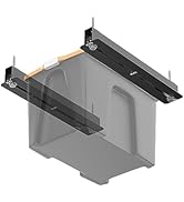 Ultrawall Garage Wall Shelving, 2-Pack 2x4ft Heavy Duty Wall Mount Shelving Unit, 45-inch-by-15-i...