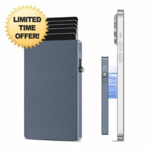for Magsafe Wallet Quick Access to Bank/Credit Cards