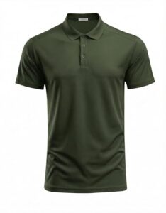PINSPARK Men's Golf Polo Shirts Moisture Wicking Quick Dry Performance Short Sleeve Collared Shirt Slim Fit Athletic Polos