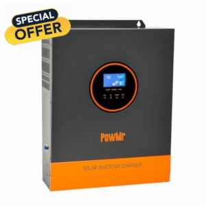 PowMr 5000W Solar Inverter 48V DC to 110V AC