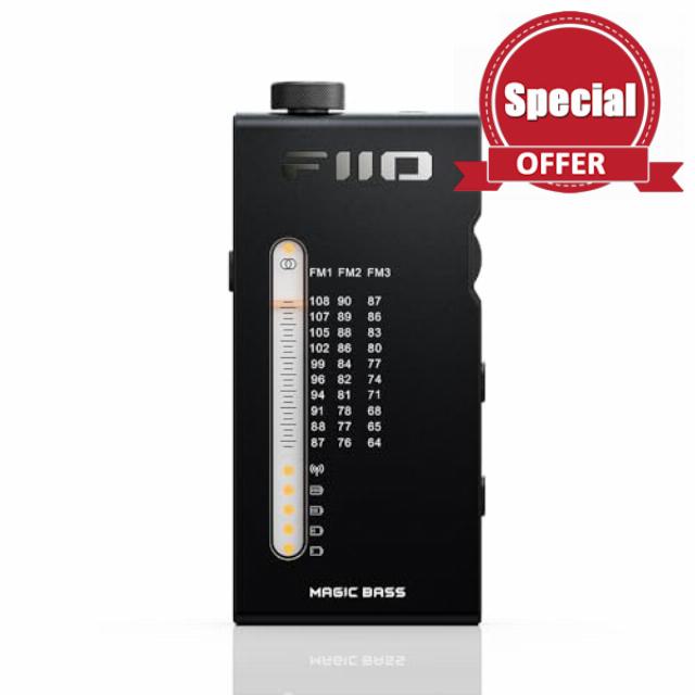 FiiO RR11 Portable HiFi FM Stereo Radio Receiver with Analog PVR Tuning