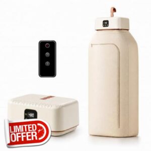 Portable Clothes Dryer【Safe Quiet Fast & 1-Year Free Replacement】Upgraded Mini Dryer with Adjustable Timer & Remote Control