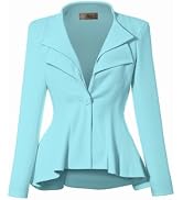 Hybrid & Company Women's Super Comfort Stretchy Basic Mini Pencil Skirt with Side Slit