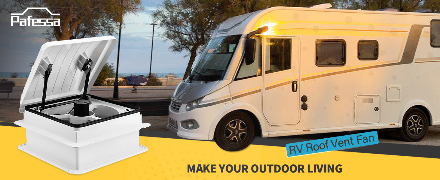 Pafessa RV Roof Vent Fan