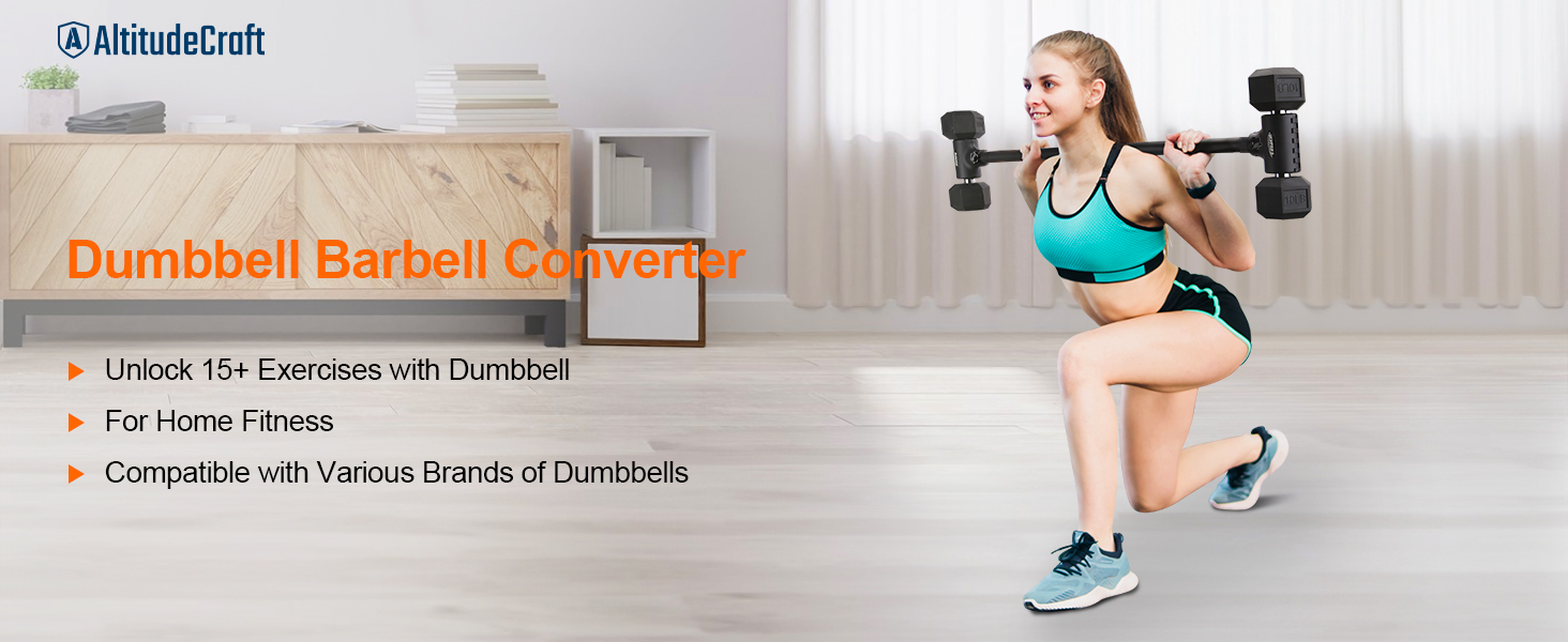 dumbbell to barbell converter