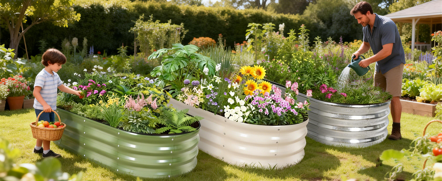 raised garden bed