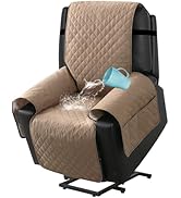 H.VERSAILTEX 100% Waterproof Recliner Chair Covers, Recliner Covers Non-Slip Stay in Place, Thick...