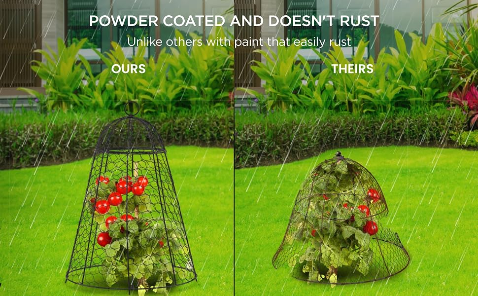 plant protectors from animals wire plant protector