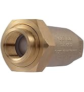 SharkBite BF13434SB Dual Check Valve, Brass