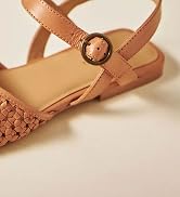 IBDPOSH Woven Slingback Flats for Women