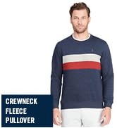 IZOD Men's Advantage Performance Crewneck Fleece Pullover Sweatshirt