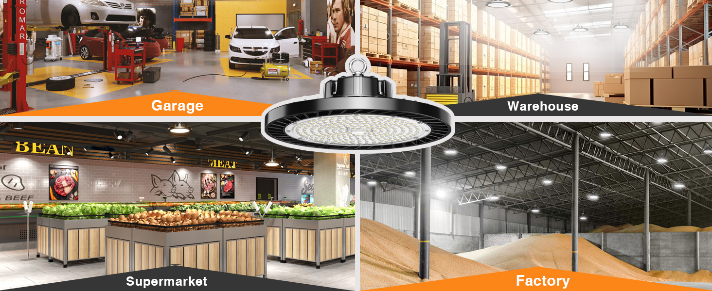 commercial bay lighting