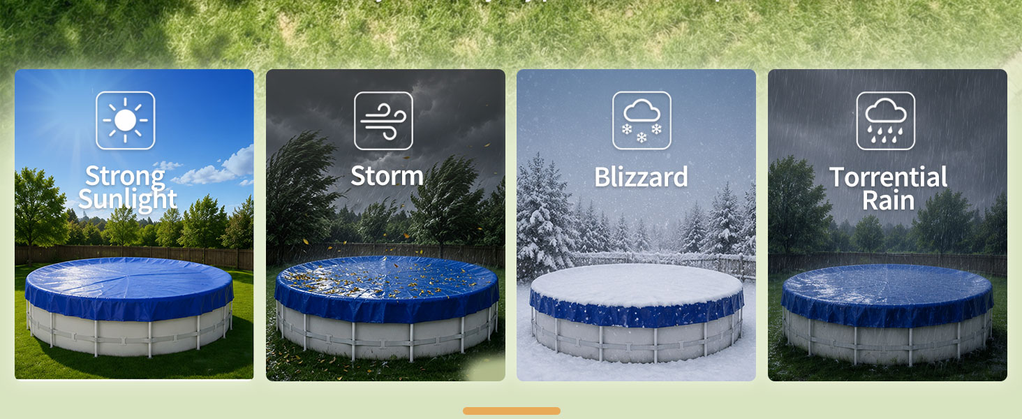 winter pool cover