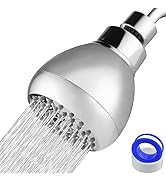 Nuodan Filtered Shower Head with Extension Arm, High Pressure Rain Showerhead Filter Set for Hard...