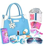 Officygnet Play Purse for Little Girls, Pretend Princess Play Toys for 3 4 5 6 7 8 Year Old, Todd...