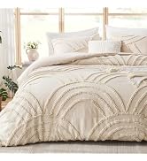 white boho comforter