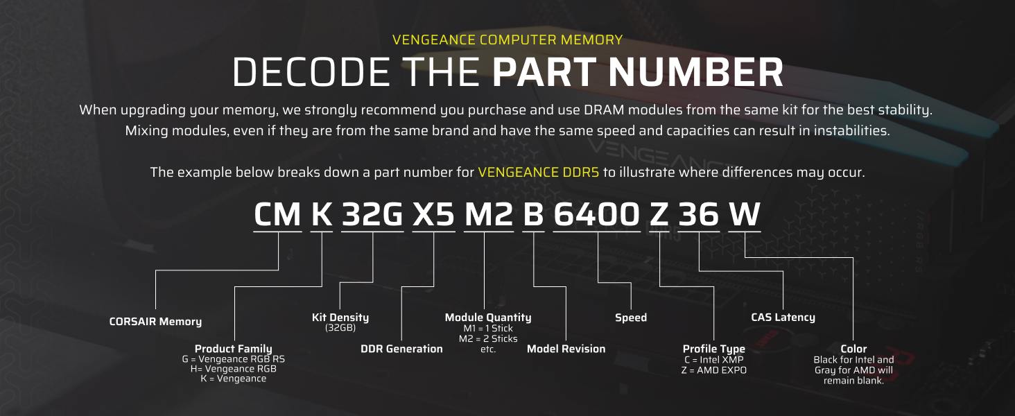 VENGEANCE RGB RS DDR5