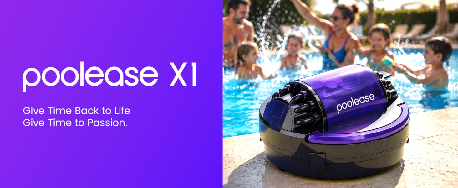 Powerful Dual-Motor, Auto Park, 2 Cleaning Paths, for Above Ground Pools and Flat In-Ground Pools