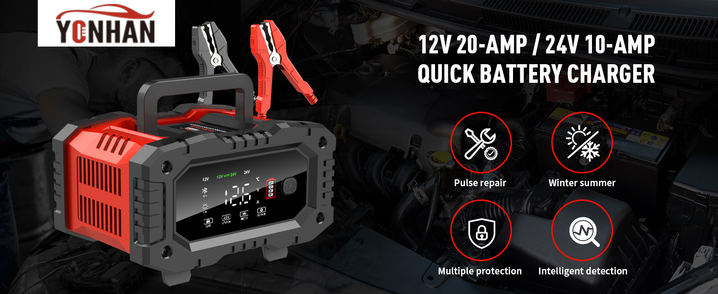 Battery Charger 20 Amp