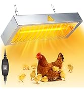 Food Heat Lamp, Heating Lamp with Flexible Arm, 250W Bulb x 3-5000 Hours Rated, Commercial Food W...