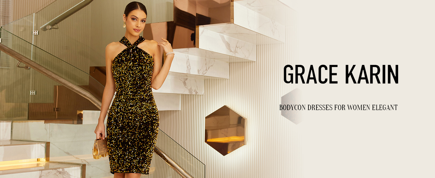 sequin dress