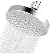 Nuodan High Pressure Rain Shower Head - High Flow Rainfall Showerhead - Luxury Modern Look - Pres...