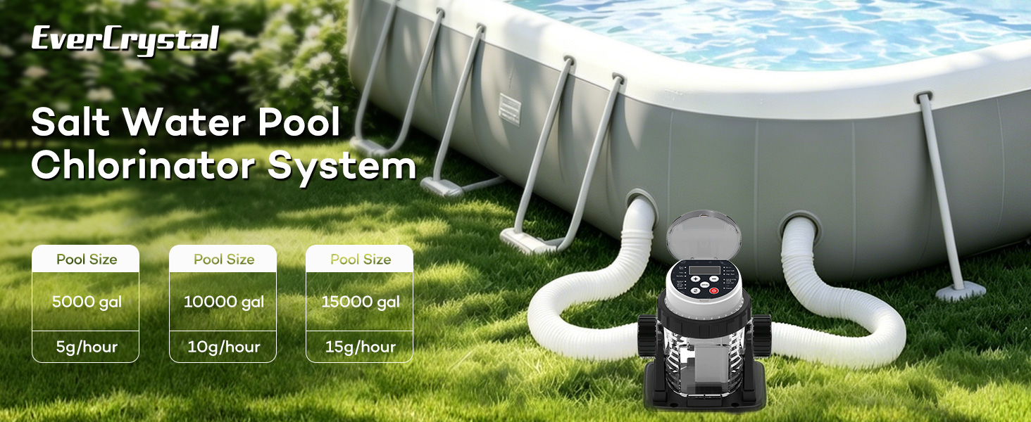 Salt Water Pool Chlorinator System