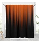 AAtter Purple and Black Ombre Shower Curtain 60x72 Inch, Dark Gothic Aesthetic Polyester Fabric B...