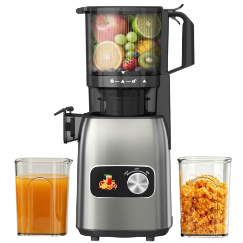 Slow Masticating Juicers Machines for Whole Fruit and Vegetable