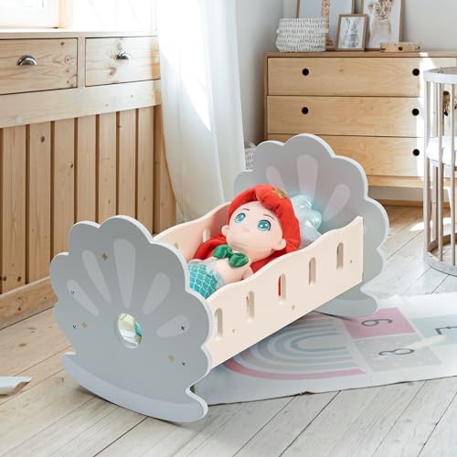Toy Baby Doll Crib for Dolls