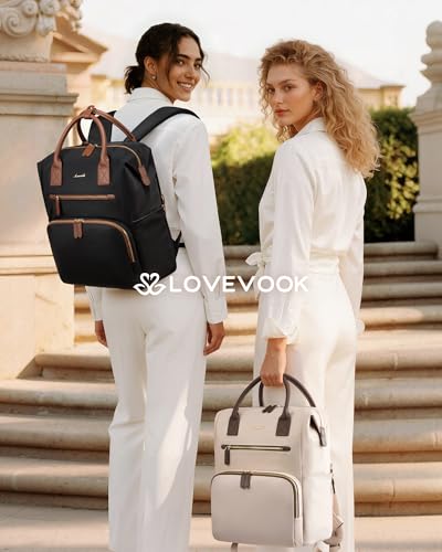 Professional Teacher Work Commute Computer Bag with Separate Laptop Compartment