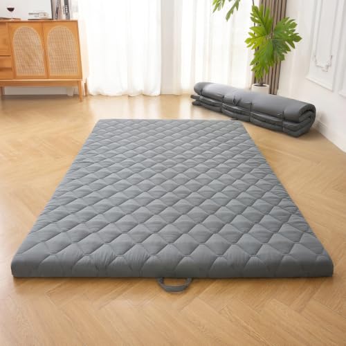 Futon Mattress Roll Up Tatami Mat with Handle