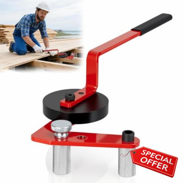 Pro Deck Board Straightening Tool Bending Straightener for Composite Board | Upgraded Decking Lever Bender