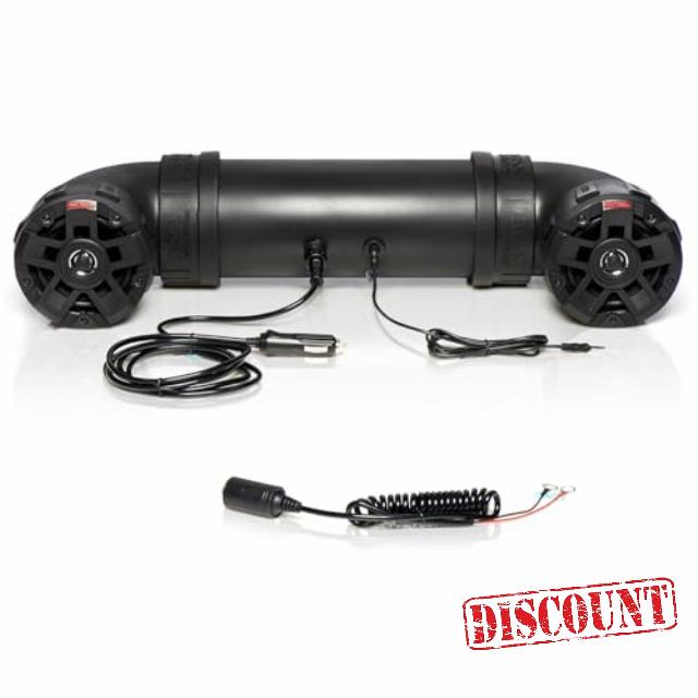 BOSS Audio Systems UTV4B ATV UTV Weatherproof Sound System - 4 Inch Speakers