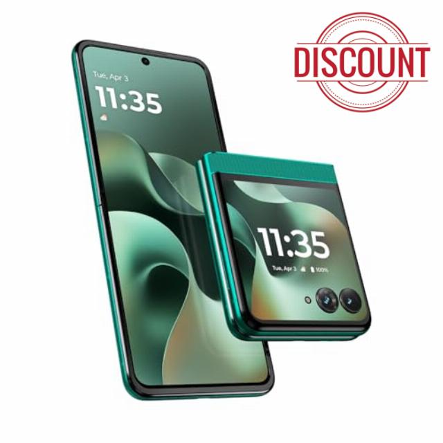 Motorola Razr 2026 | Unlocked | Made for US 8/256GB | 50MP Camera | Pantone Sporting Gree