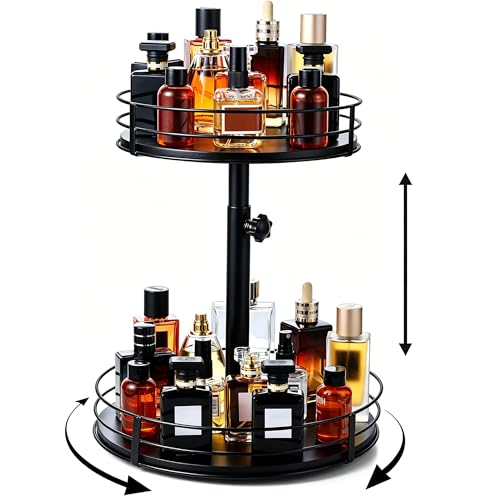 2 Tier Wooden Perfume Stand