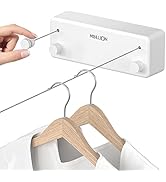 Mbillion Retractable Clothesline 13.8Ft Heavy Duty Clothes Drying Laundry Line for Indoor Outdoor...
